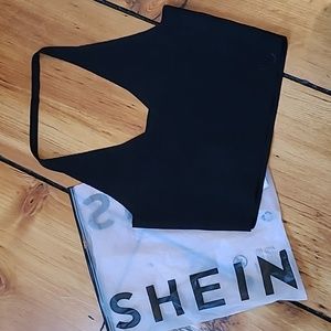 SHEIN halter crop top, NWOT, size S